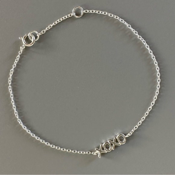 Sterling Silver XOXO Bracelet - Picture 4 of 6